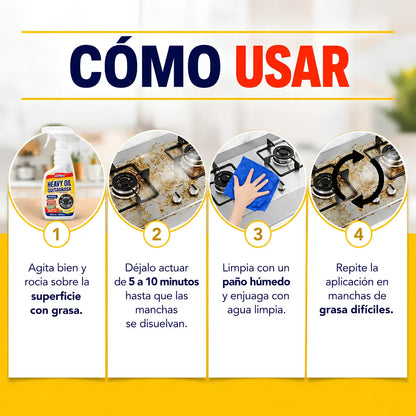 HEAVY OIL™ - Formula Quitagrasa Extrema
